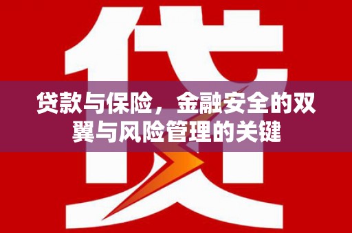 上城贷款与保险，金融安全的双翼与风险管理的关键
