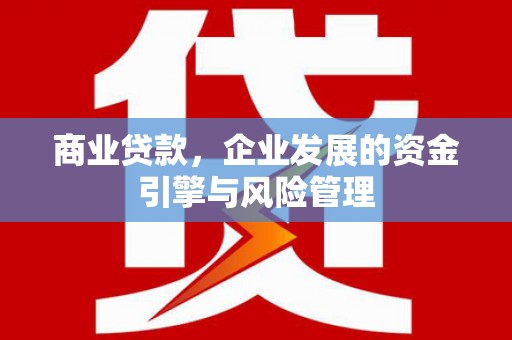 上城商业贷款，企业发展的资金引擎与风险管理