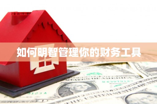上城如何明智管理你的财务工具