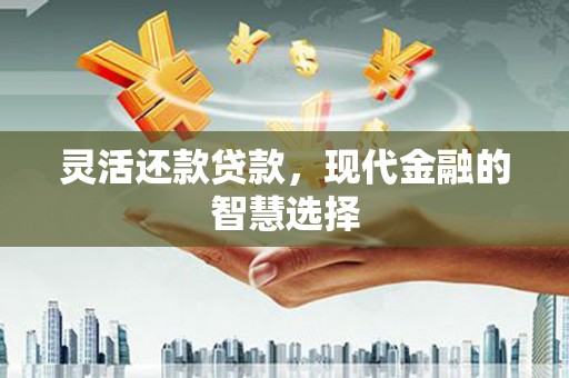 上城灵活还款贷款，现代金融的智慧选择
