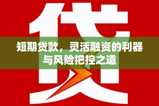上城短期贷款，灵活融资的利器与风险把控之道