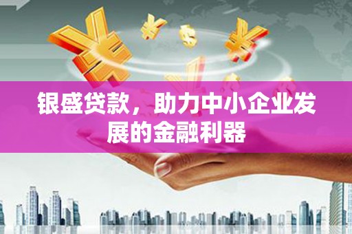 上城银盛贷款，助力中小企业发展的金融利器