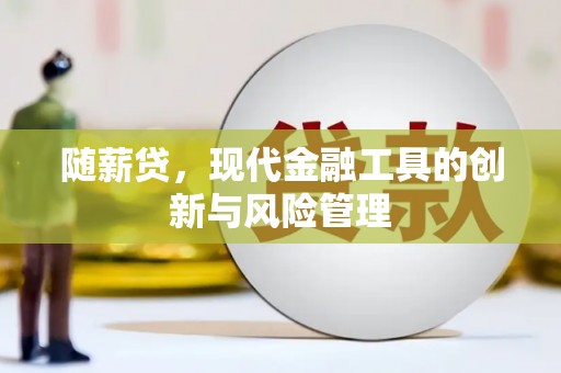 上城随薪贷，现代金融工具的创新与风险管理