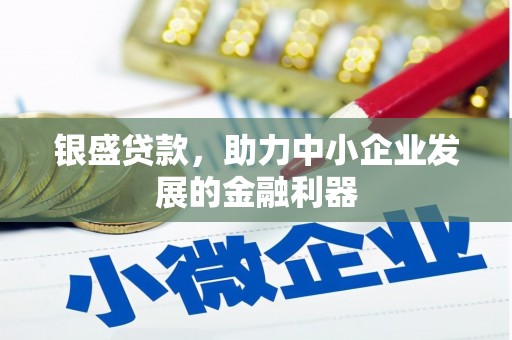 上城银盛贷款，助力中小企业发展的金融利器