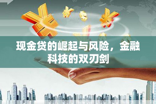 上城现金贷的崛起与风险，金融科技的双刃剑