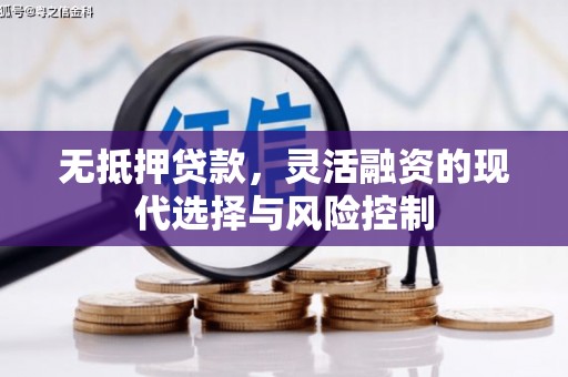 上城无抵押贷款，灵活融资的现代选择与风险控制