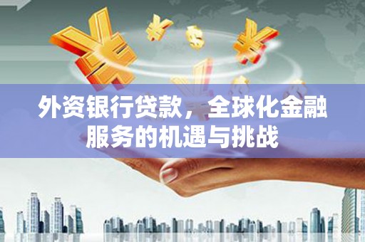 上城外资银行贷款，全球化金融服务的机遇与挑战