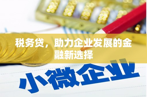 上城税务贷，助力企业发展的金融新选择