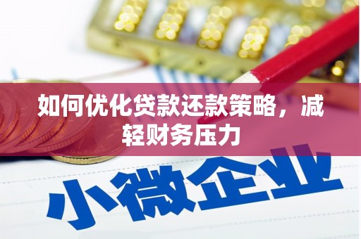 上城如何优化贷款还款策略，减轻财务压力