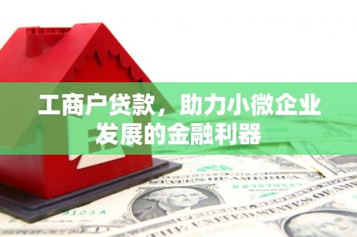 上城工商户贷款，助力小微企业发展的金融利器
