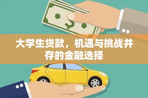 上城大学生贷款，机遇与挑战并存的金融选择