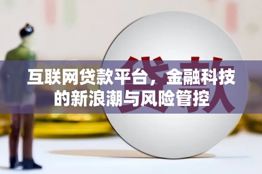 上城互联网贷款平台，金融科技的新浪潮与风险管控