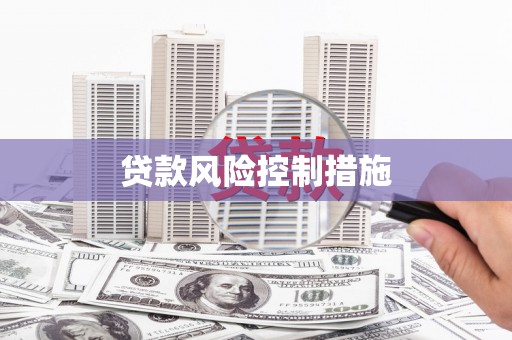上城贷款风险控制措施