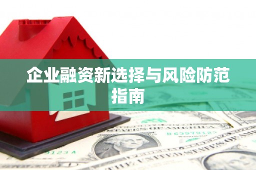 上城企业融资新选择与风险防范指南